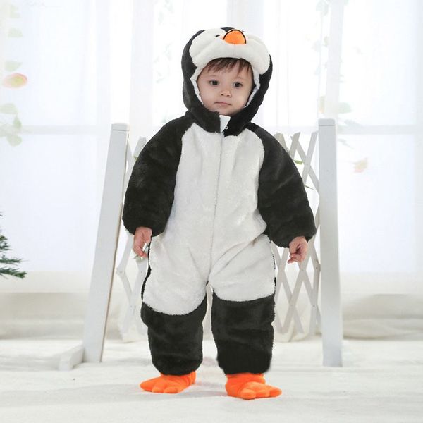 

clearance sale baby one piece romper girl penguin modelling jumpsuits kids climb clothes fashion long sleeve jumpsuit z295, Blue
