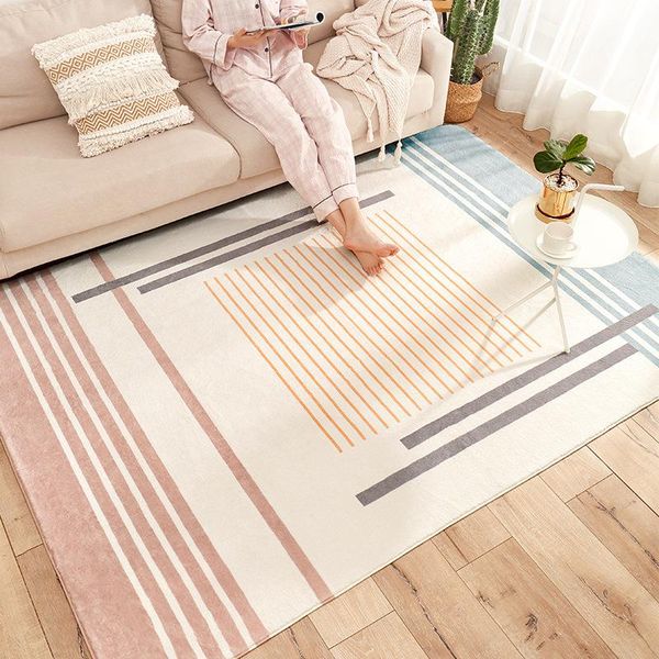 

modern velvet carpets for living room nordic bedroom carpet thick soft fur rug sofa coffee table floor mat kids tatami area rugs