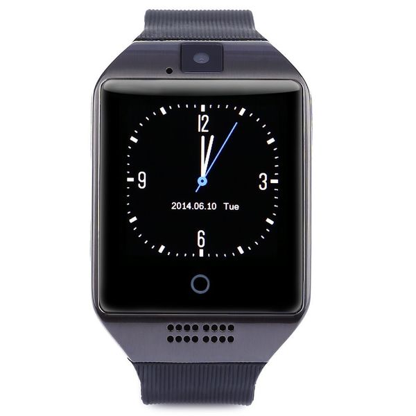 

q18, smart watch with bluetooth, mobile radio android ios pk dz09 u8 gt08, de