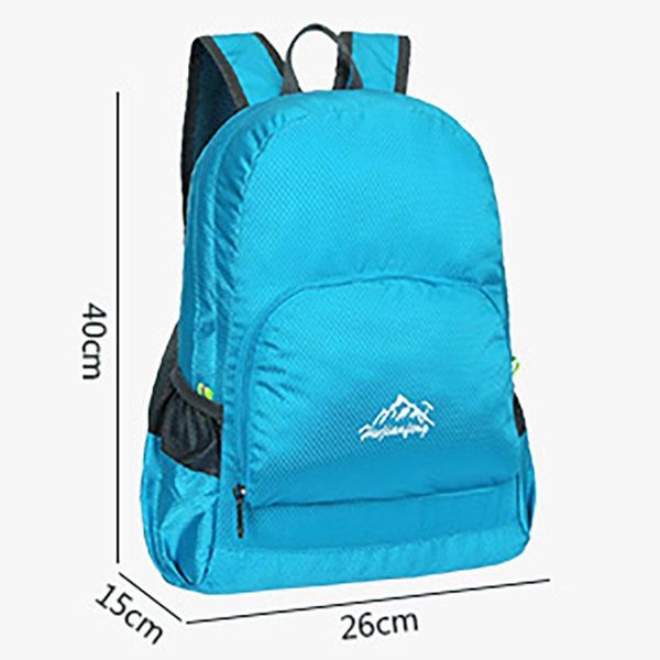 

outdoor bags 20l foldable backpack ultralight waterproof folding lightweight packable bag handy travel daypack nano