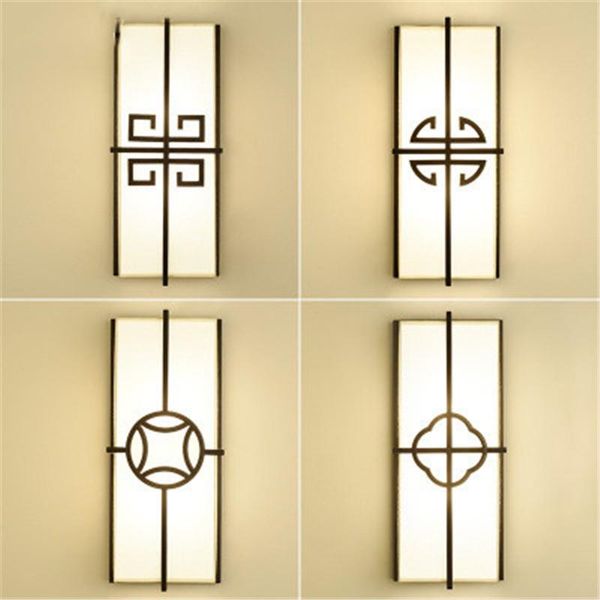 

wall lamp chinese cloth personality bedroom bedside living room creative bar hall fabric decoration