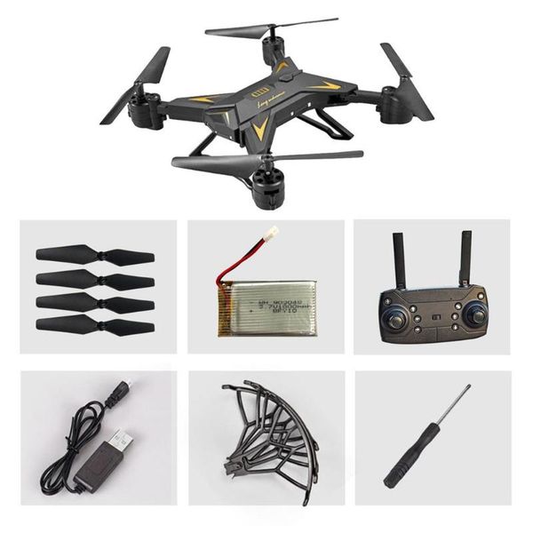 

drones ky601s full hd 1080p 4 channel long lasting foldable arm rc quadrocopter with camera drone wifi timely transmission