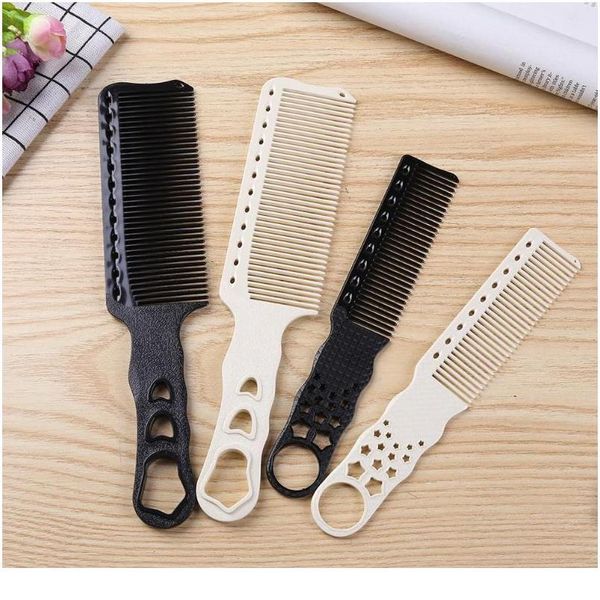 

professional salon hair combs anti-static plastic resin comb men women hair styling flat combs hairdressing hair styli sqcuyb, Silver
