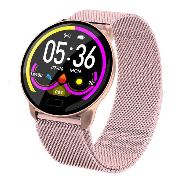 

k9 color screen intelligent bracelet heart rate 24h prsure blood oxygen sleep monitoring music control multi movement information pushbgt