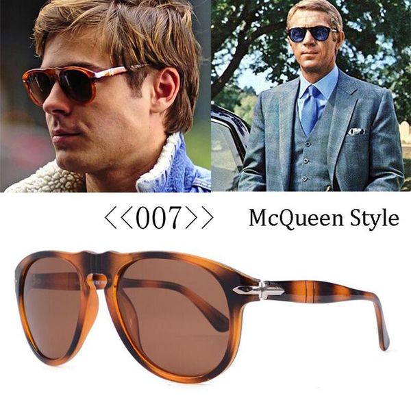 

sunglasses luxury classic vintage steve daniel craig style polarized men driving brand design sun glasses oculos 649 ray-blue, White;black