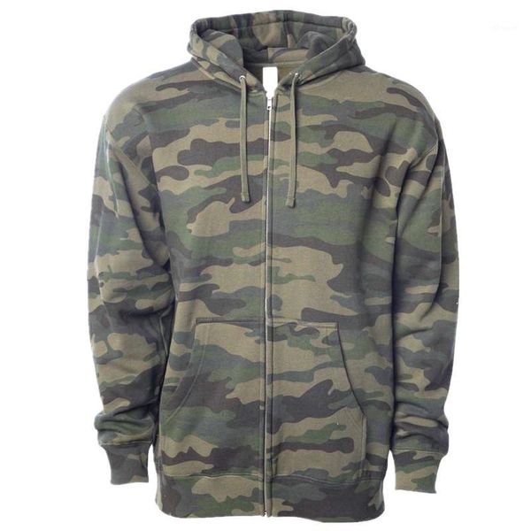 

men's army camouflage zip hoodie sweatshirt usa size s-3xl (print faulty)1, Black
