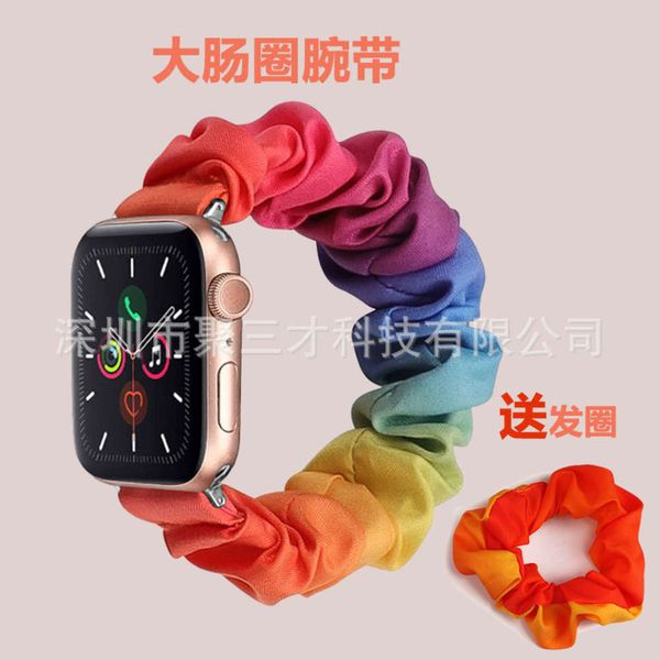 

suitable for watch with iwatch123456 se six generation large inttine ring, personalized hair ring can