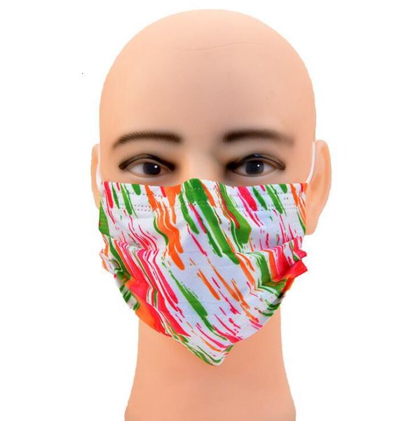 

disposable face printed mouth cover 3 adults ply breathable blocking dust air anti-pollution designer mask party masks doutlet0fvu