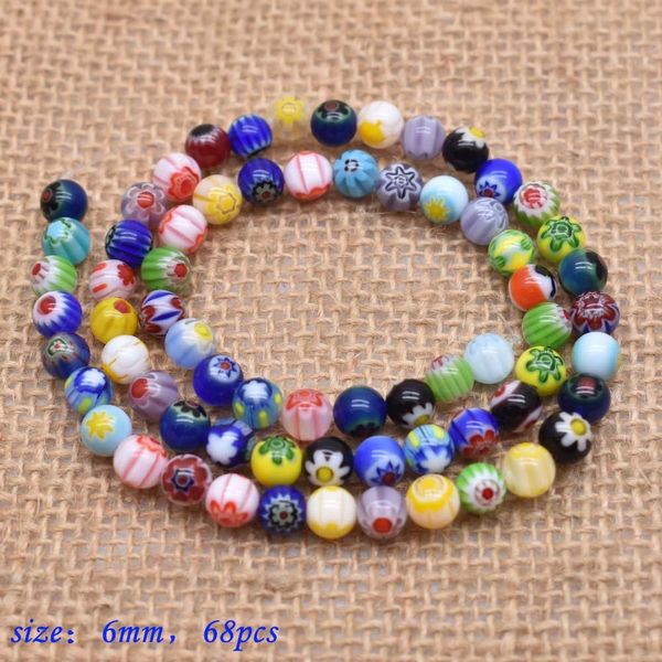 

4 6 8 10 мм полосу настольные лампы стеклянные бусины для ювелирных изделий браслет diy ювелирные изделия свободные расстальные стекло кругл