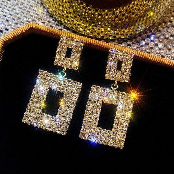 

he513 women earrings gold middle east jewelry african crystal earrings stud for girl earring, Silver
