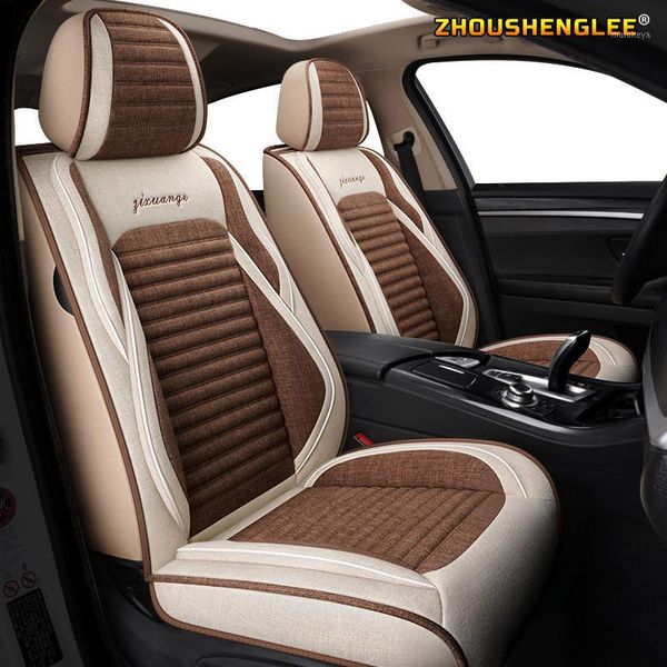 

car seat covers zhoushenglee flax sear for m2 m3 two-box three box cx-5 m6 m8 mx-5 cx-7 full set covers1