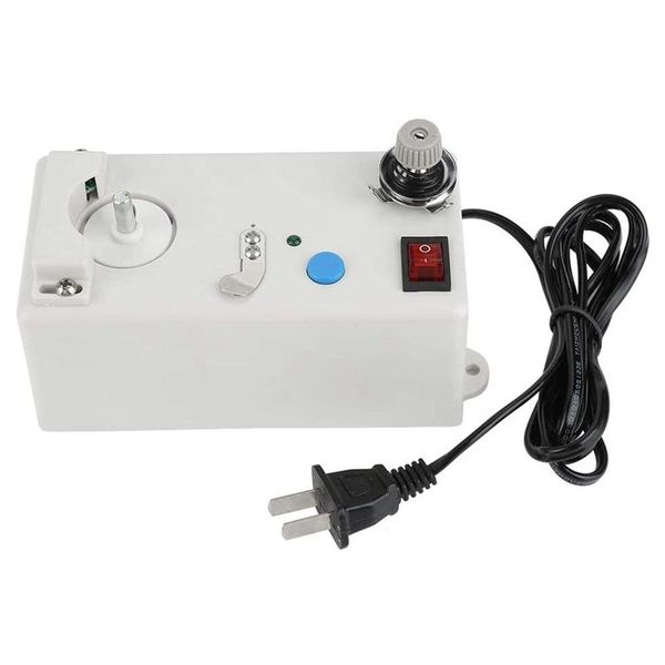 

portable automatic smart sewing electronic thread winder bobbin thread winding machine us plug, Black