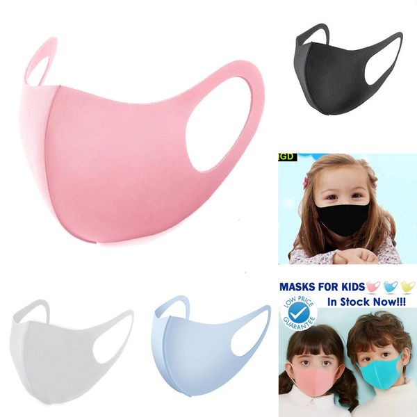 

6rlwashable protective kids fashion reusable adults designer anti dust cotton mask children cloth face masks ind