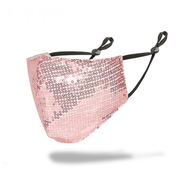 

bling sequins shiny cover masks fashion washablemask face care shield anti-dust mouth mask#159
