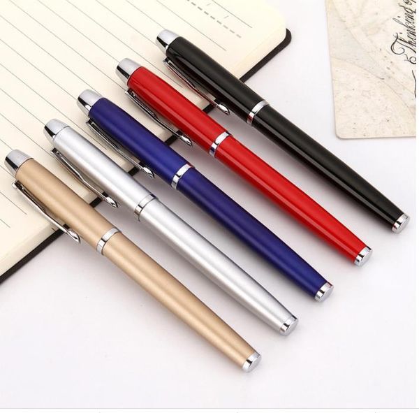 

gift im red lacquerred arrow clip 0.5mm nib roller ball pen, Blue;orange