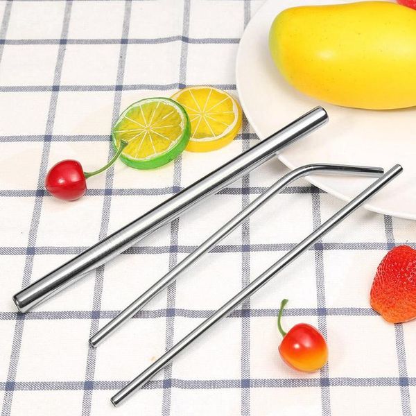 

8pcs straws reusable colorful drinking with brush health environmental protection and durability milk tea straw animal bbyiwe