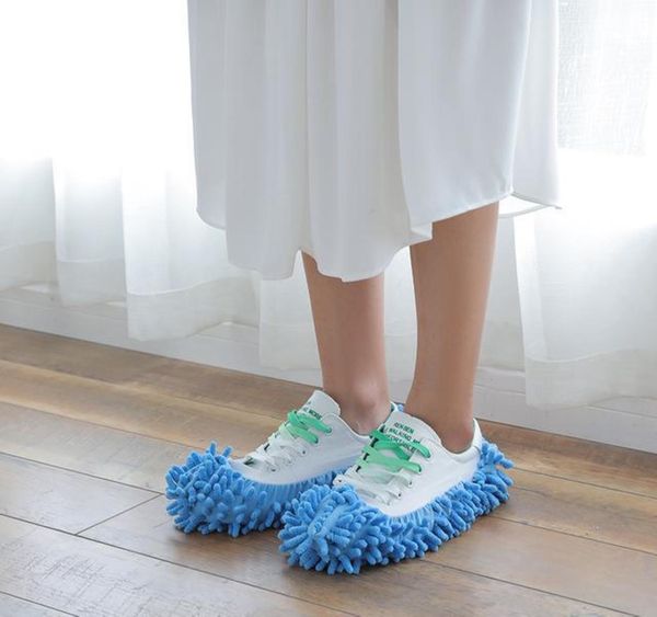 

wholesale mopping shoe cover multifunction solid dust cleaner house bathroom floor shoes cover cleaning mop wmtbri dh_niceshop