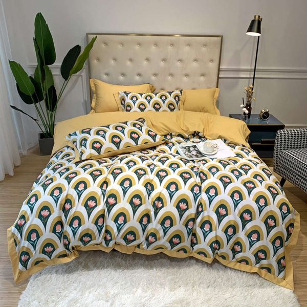 

american new four seasons cotton washing four piece set