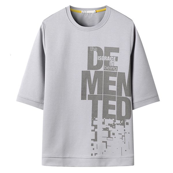

2021 new letter men's t-shirt print cotton summer short sleeve o-neck tees male fashion shirt kvfh, White;black
