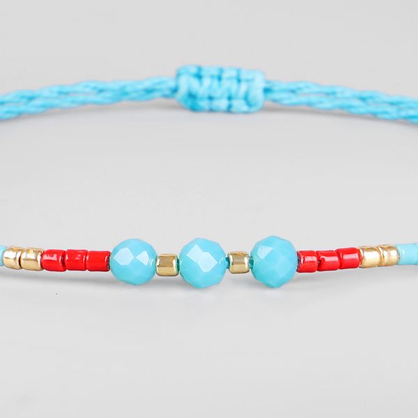 

new small terrece colorful fashion bead rope 2020 bracelet handmade mix-colors bracelets for women jewelry 2533