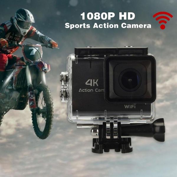 

action camera underwater waterproof camera with wifi touch screen 170 wide angle 4k action cam accessories