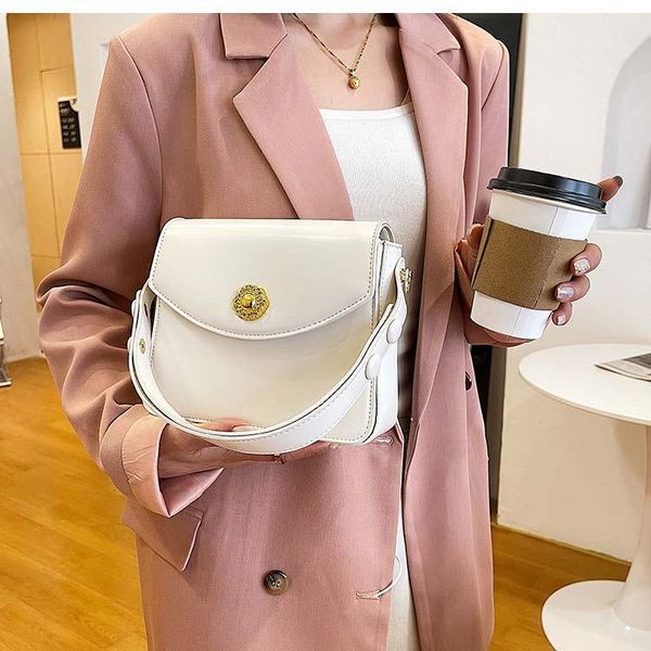 

trend women's new texture shoulder bag casual small square bag wild crossbody messenger handbags solid color tote