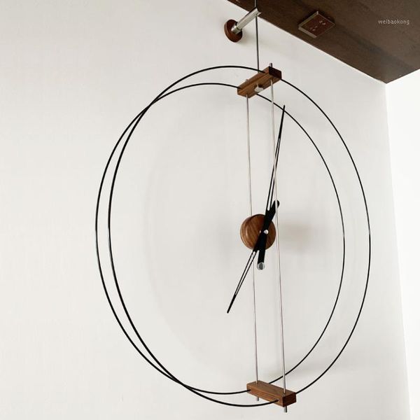 

wall clocks europe metal 3d large clock creative living room bell decorations relogio de parede home decor sc0851