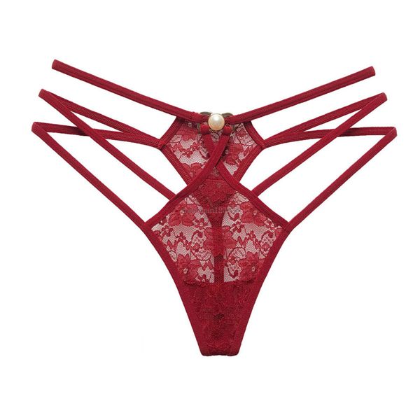 Новый низкий рост T Back Bikini Candies сексуальные кружевные полосы g String Thongs Женщины сексуальное нижнее белье и песчаный подарок