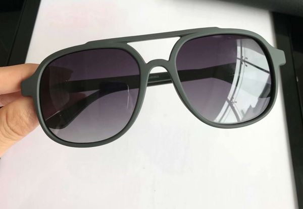 

square pilot sunglasses gloss matte grey shaded polarized lens 43 12 classic sunglasses shades uv400 protection gift with box, White;black