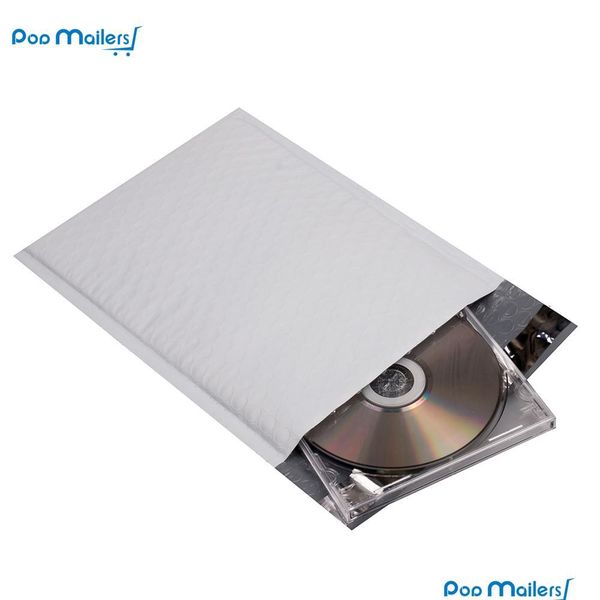 

wholesale- 10 pcs / pack, 120*180mm white usable space poly bubble mailer envelopes padded mailing jllhlo sport777
