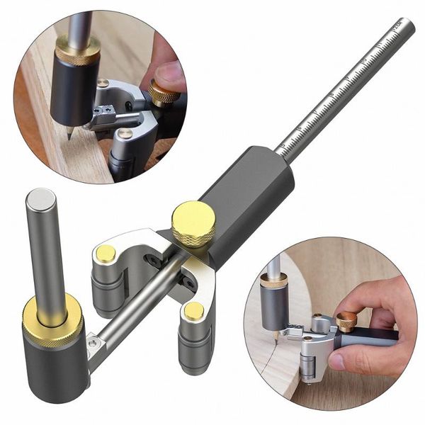 

professional hand tool sets diy wood working scribe tools linear arc dual-purpose scriber woodworking measuring gauge scribers parallel line