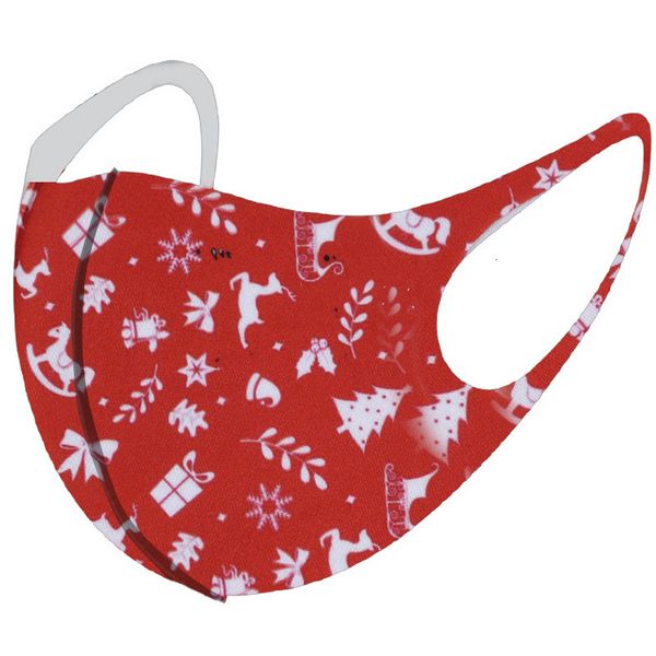 

masks fashion face mask printing autumn christmas and winter ice silk cotton non-disposable washable dustproo