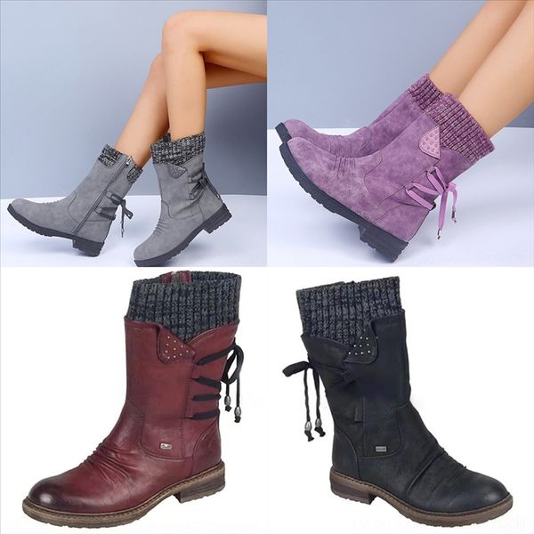 

mymf hesocks boots autumn shoes women shoes knitted woman boots new ug boot woman australia boots elastic high-heeled, Black