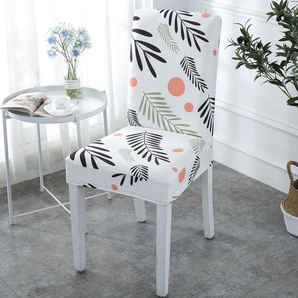 

Chair Cover Universal Stool Seat Fabric Home Dining Chair Cushion Cover Table Elastic