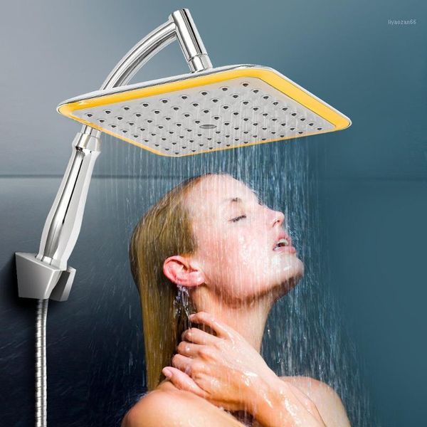 

bathroom shower head abs and metal square rain shower head extension tube chrome bathroom set l04091