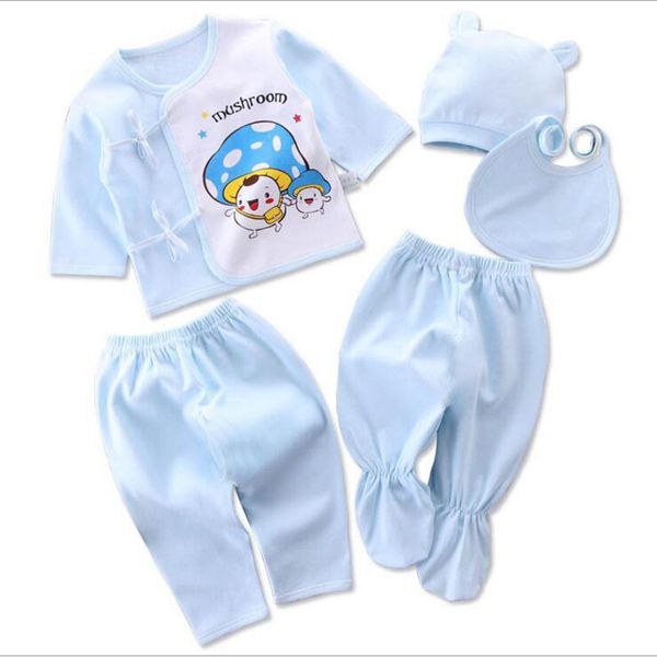 

bekamille infant newborn baby sets (/set) soft clothing cotton fashion boys girls suits lj201223, White