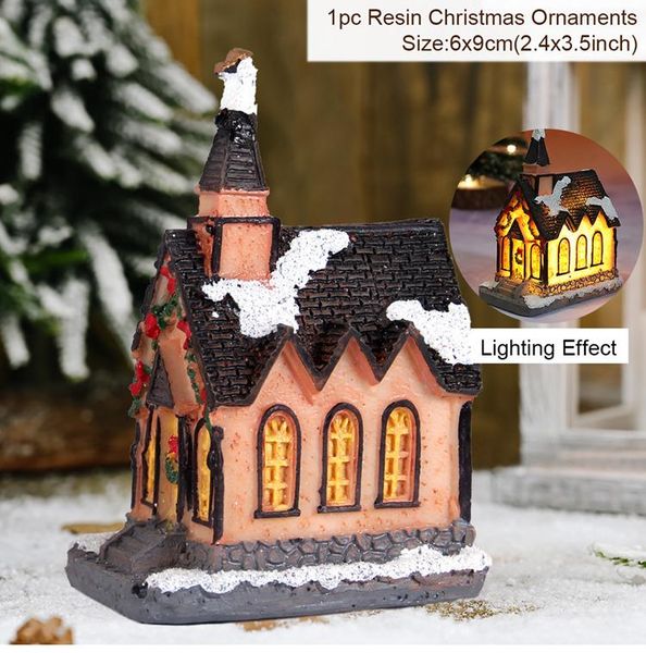 

fengrise christmas led light house merry christmas decorations for home 2020 christmas tree ornament xmas navidad new year 2021 wmtahl