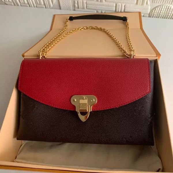 

bag high messenger new female handbag quality chain chain shoulder soho bag m43715 golden 2020 disco isgbq, Red;black