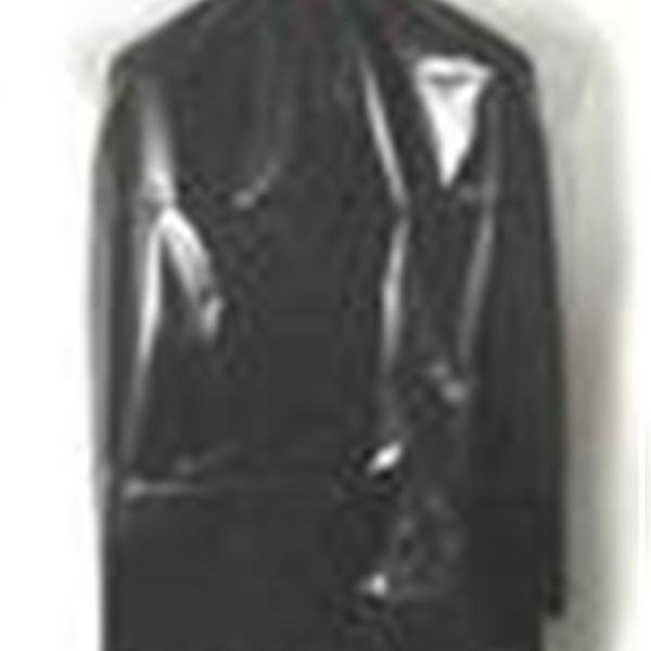 

organizer foldable box plastic clear case storage bag for suit clothes overcoat jack wind coat