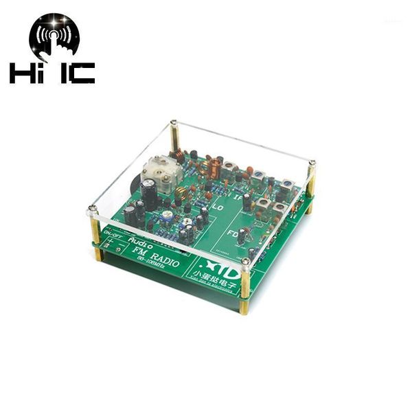 

diy fm radio electronic suite learning assemble kits parts broadcast radio set training fully discrete receiver1