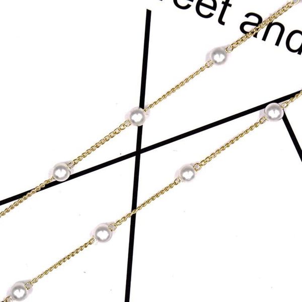 

fashion eye glasses sunglasses spectacles chain holder cord lanyard necklace reading glasses simulated pearl sunglasses chain h jllplk