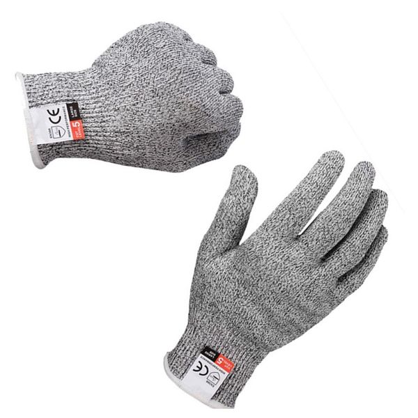 

1 пара кухня садовые ручные защитные перчатки мясные мясные разделочные рабочие перчатки mittens hppe крепкие перчатки h jllbab