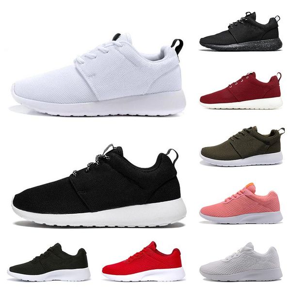 

tanjun breathable running shoes for men women london olympic 1.0 3.0 triple red black white pink tennis sports trainers sneakers 36-45