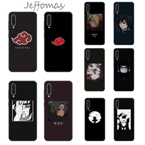 

3naruto akatsuki mobile phone case samsung galaxy s5 s6 s7 s8 s9 s10 s10e s20 edge plus litecf1