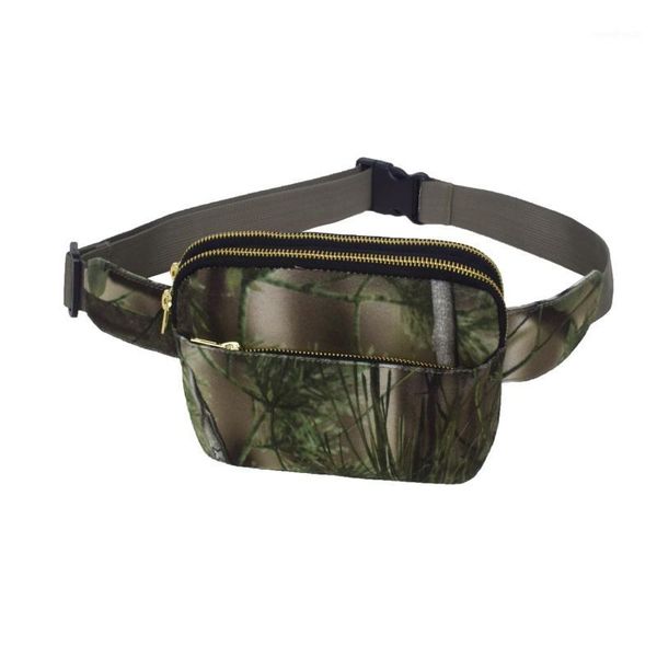 

outdoor bags men women waist pack fashion multifunction crossbody bag camouflage square casual chest with silt pocket bolsas belt1