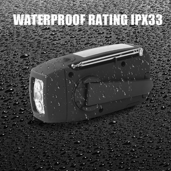 

3 in 1 portable 3led torches am/fm radio hand generator phone charger powered supplies outdoor emergency equipages1