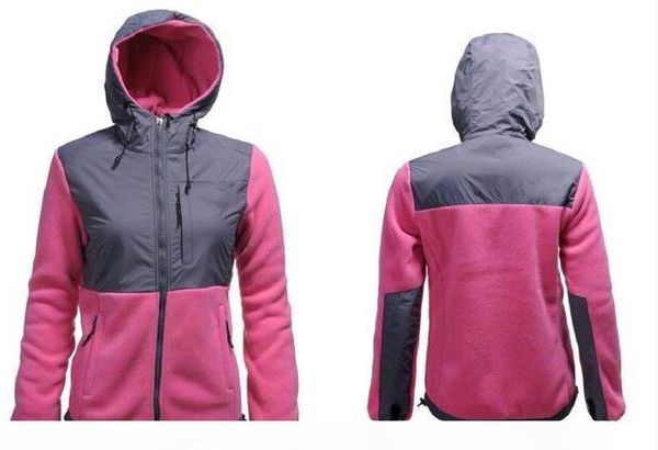 

winter down ski fleece womens fleece hooded jacket , winter outdoor sports warm fleece sweatshirt outerwear men kids softshell jackets, Black;brown