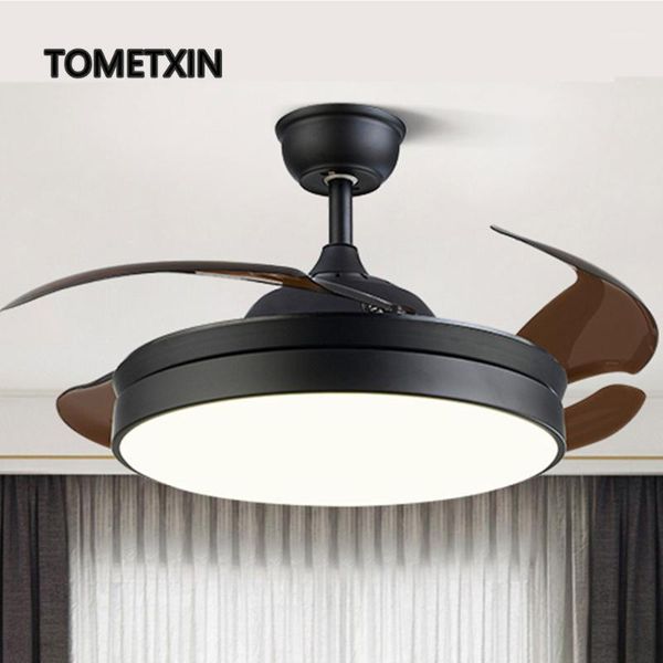 

42 inch ceiling fan lamp control with lights remote control silent ventilator 110v fans lamp for home controlled 65w1