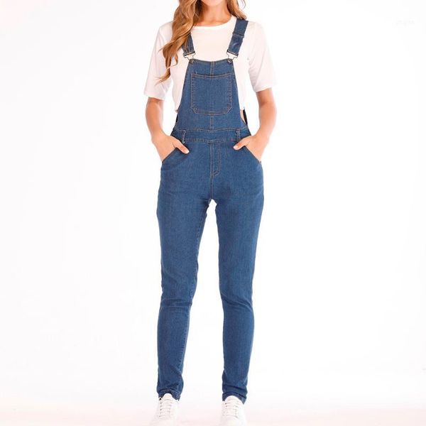 

overalls for women fashion denim bib pants long rompers bib denim pants pantalon femme plus size 3xl pantalon1, Black;white