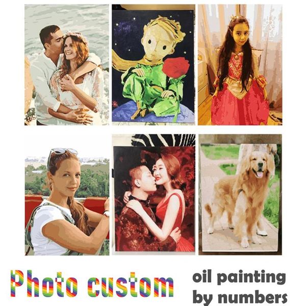 

фотография настроившаяся картина по номеру diy картина маслом по номерам рисунок рисунка холст окрашивание по номерам famil bytqn